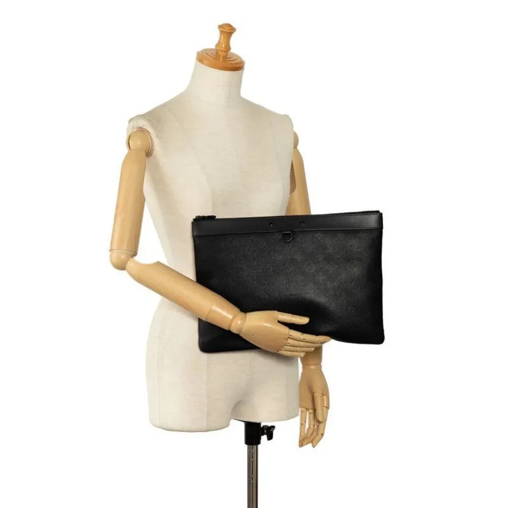 Louis Vuitton Pochette Discovery GM Monogram Shadow Clutch